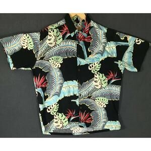 Kahala John Severson Hawaiian Shirt Tropical Floral Surf Aloha (LARGE) #4